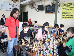 Percasi Surabaya Gelar Kompetisi Catur Pelajar , Diikuti Pecatur Termuda Berusia 6 Tahun