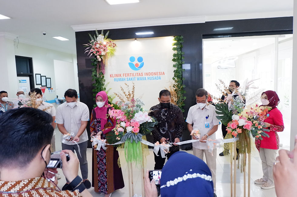 “Saya berikan apresiasi setinggi-tingginya kepada Rumah Sakit Wava Husada karena tidak berhenti berinovasi,” ungkap Hanik Didik Gatot Subroto, lbu Wabup Malang saat peresmian Klinik Fertilitas RS Mawa Husada, kemarin siang.