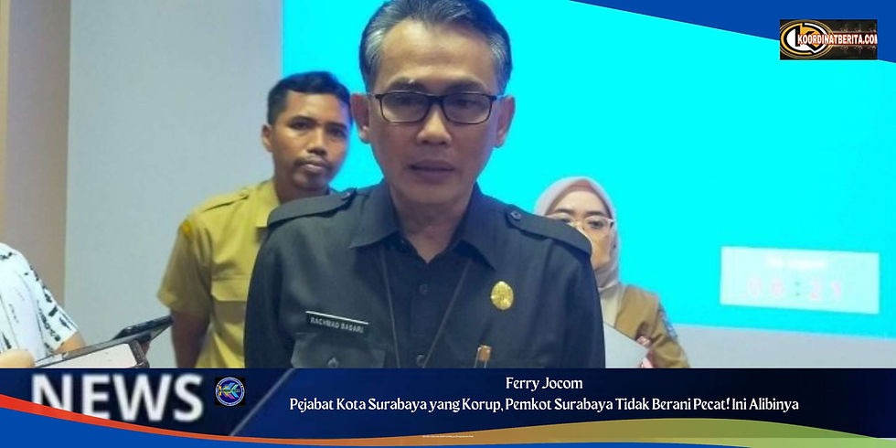 "Jadi begini, kalau tipikor secara Undang-undang kepegawaian, nanti kita tunggu inkrachtnya," kata Kepala Badan Kepegawaian dan Pengembangan Sumber Daya Manusia (BKPSDM) Kota Surabaya, Rachmad Basari, Rabu (23/11).