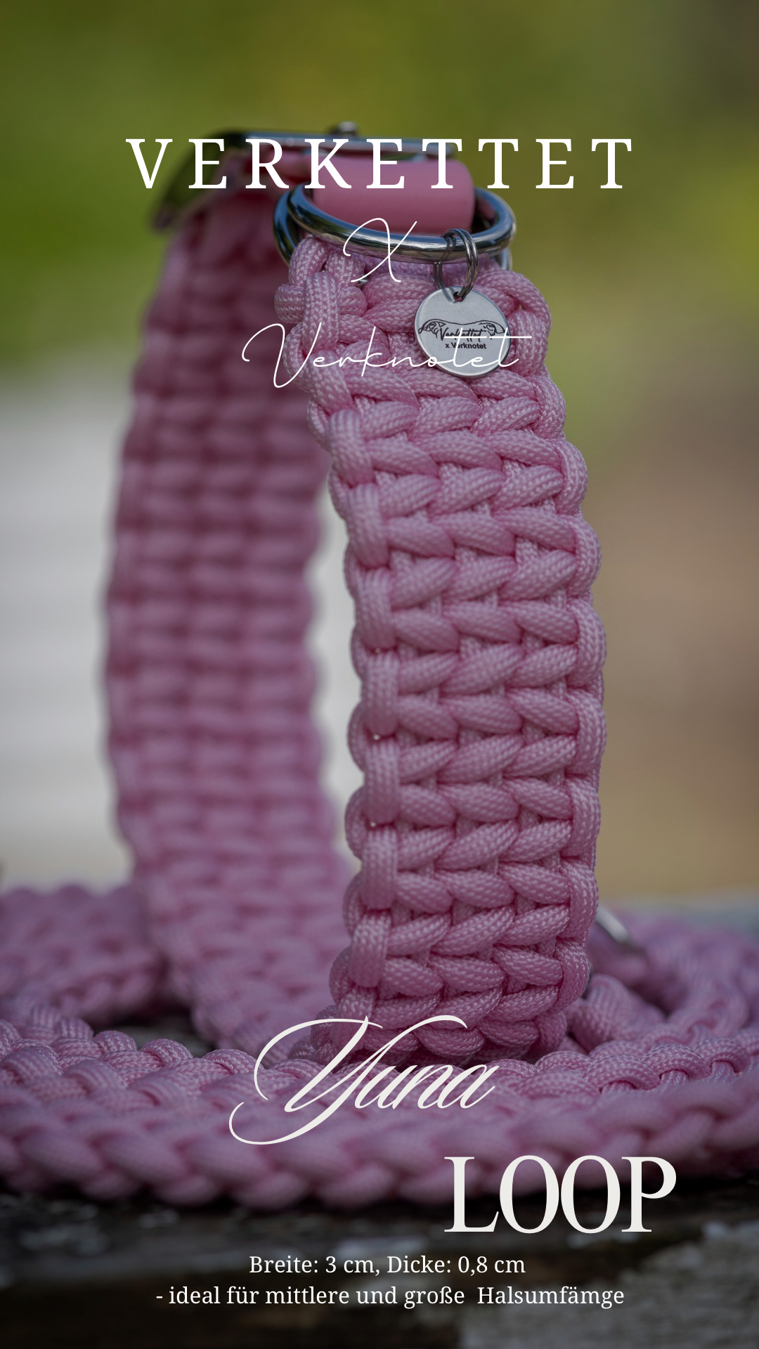 YUNA LOOP Paracord Halsband