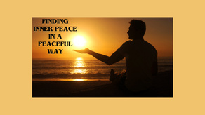Finding Inner Peace In A Peaceful Way