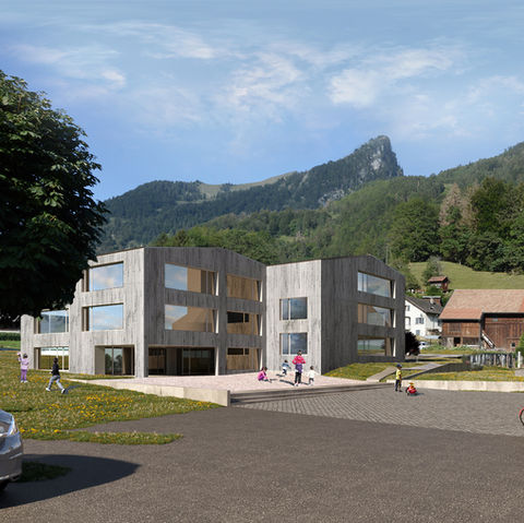 Render 3D studio 3D pers 3D visualisation 3D perspective 3D pers 3D concours architecture suisse