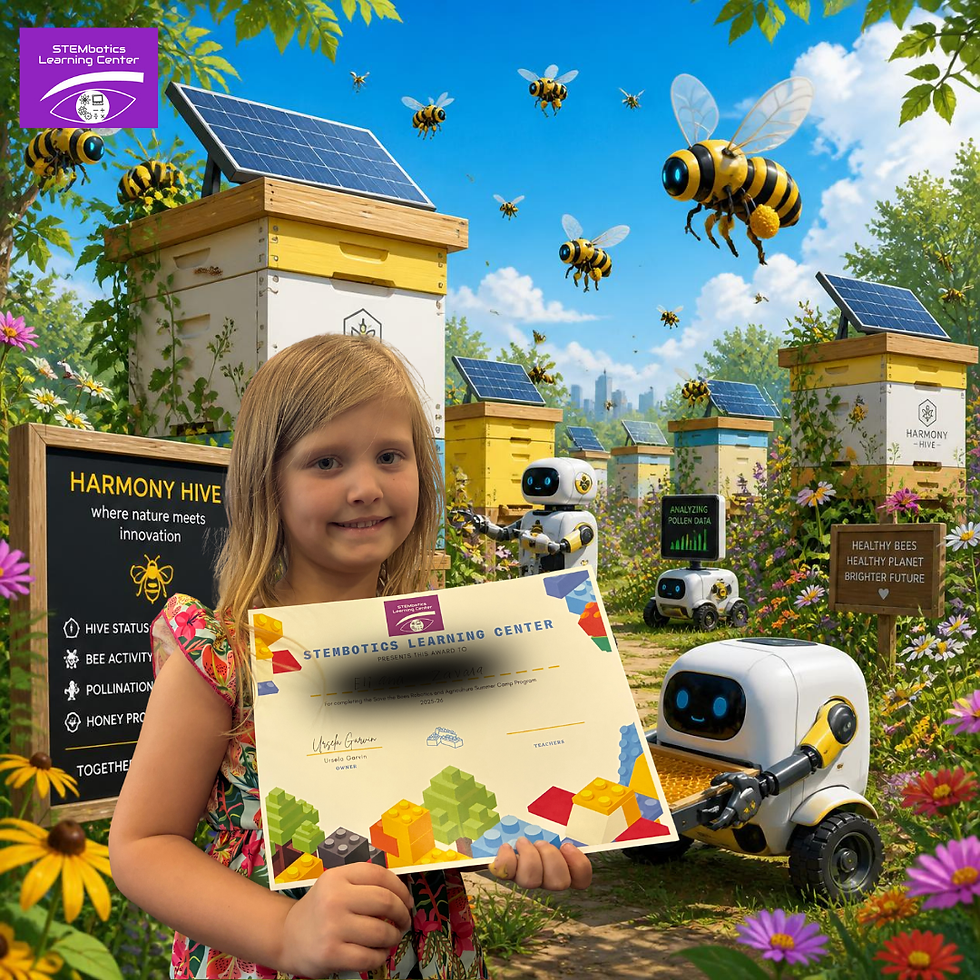 STEMbotics Summer Camp July 2026 - Save the Bees