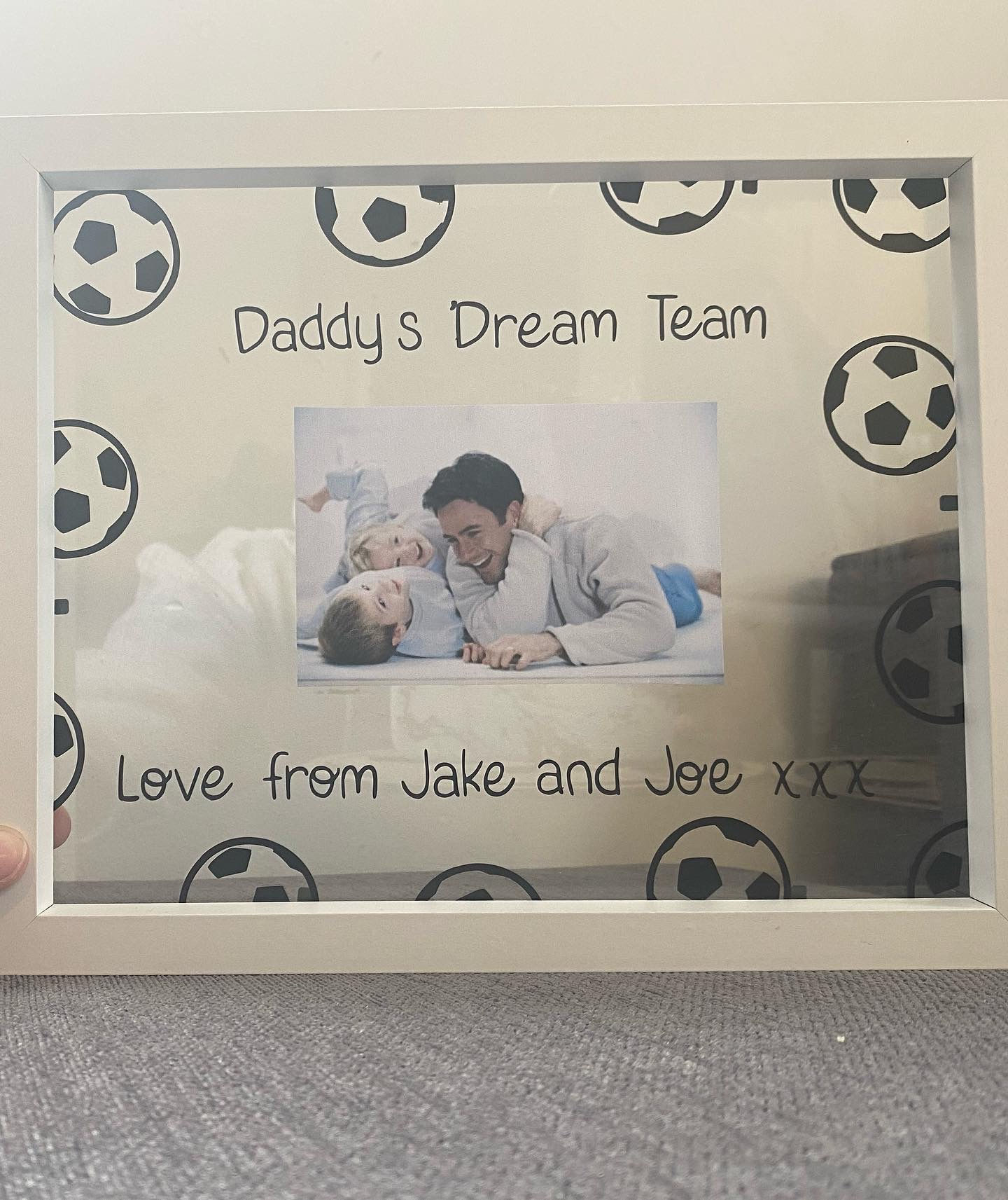 Dream team photo frame