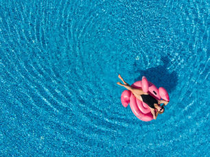 Viral Pink Flamingo Inflatable Pool Float