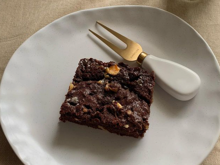 Healthier fudge brownies😍🕊