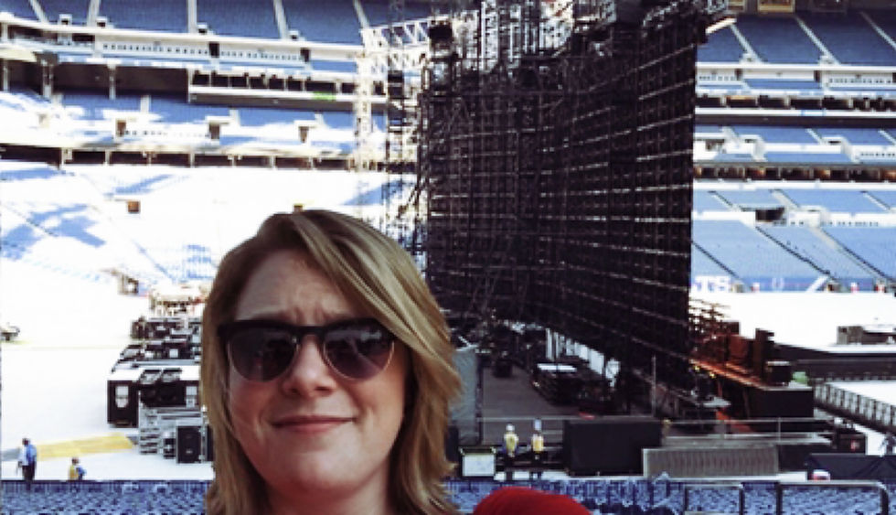 U2 Soundcheck-Indy