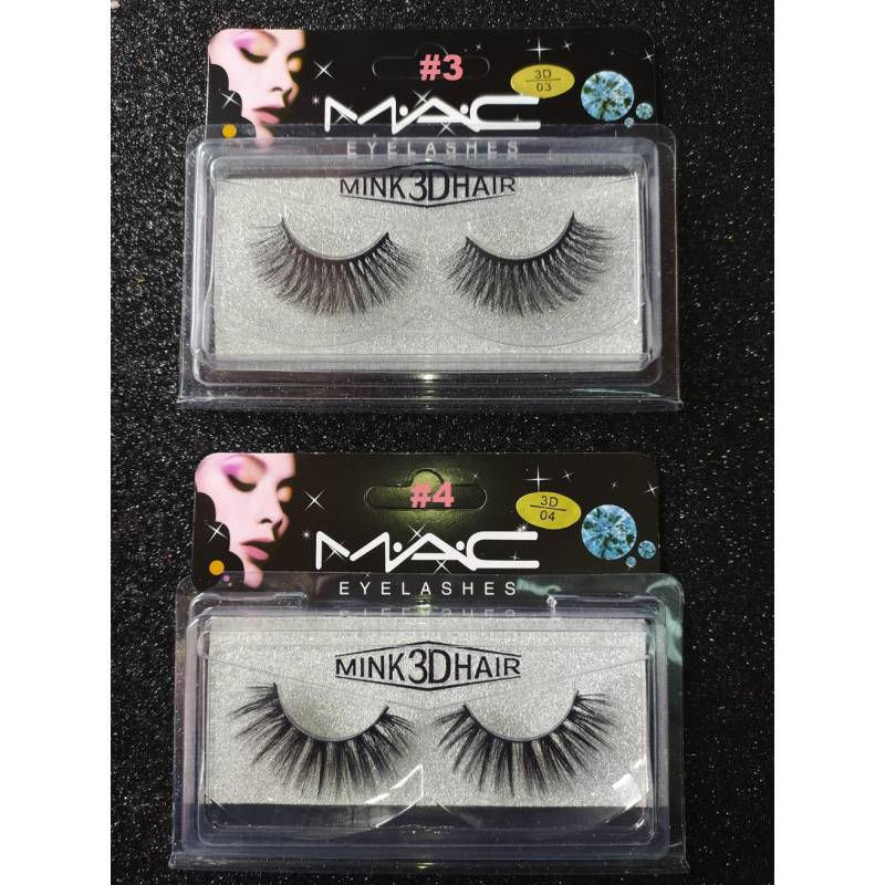 Miniatura: Pestañas corridas 3D Mink Mac