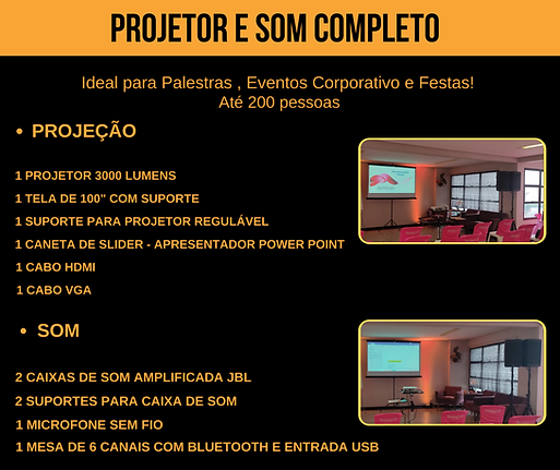 PROJETOR EM SANTOS