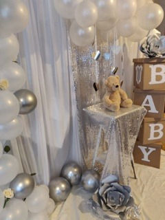 Girl or Boy? - Baby Shower Backdrop