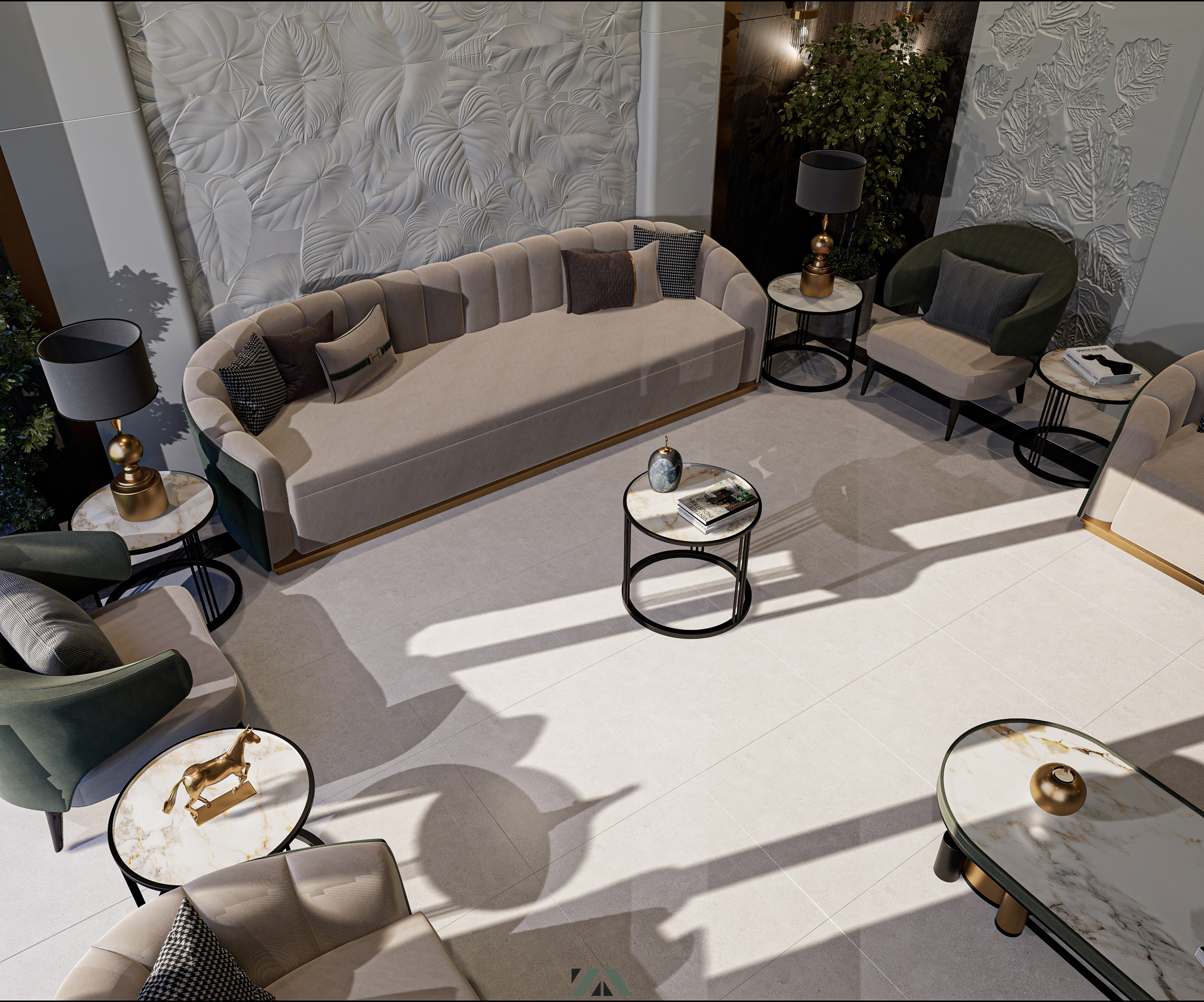 تصميم مجلس نساء - ZeinStudio - تصميم داخلي