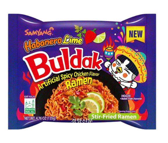 Samyang Buldak Hot Chicken Ramyun Habanero