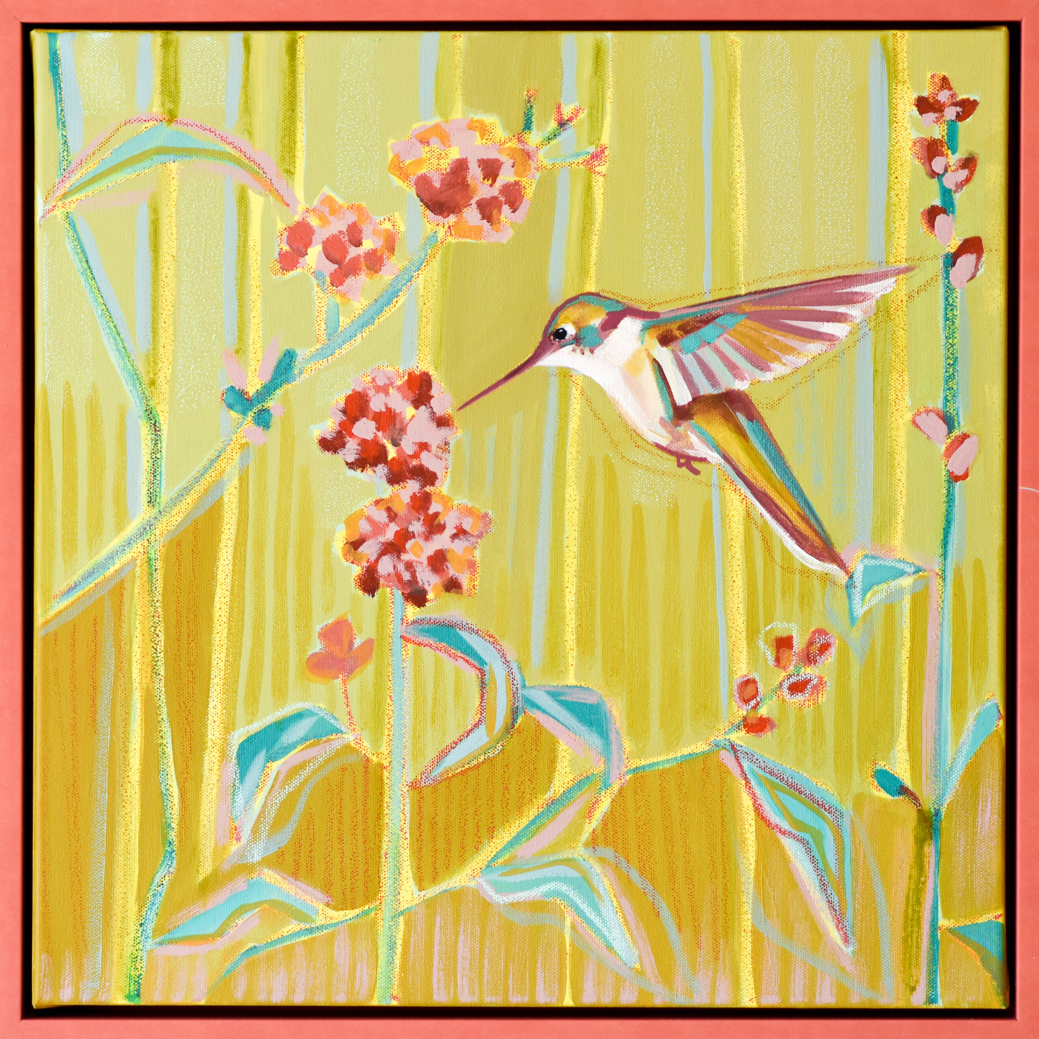 16x16 Birds in Bloom