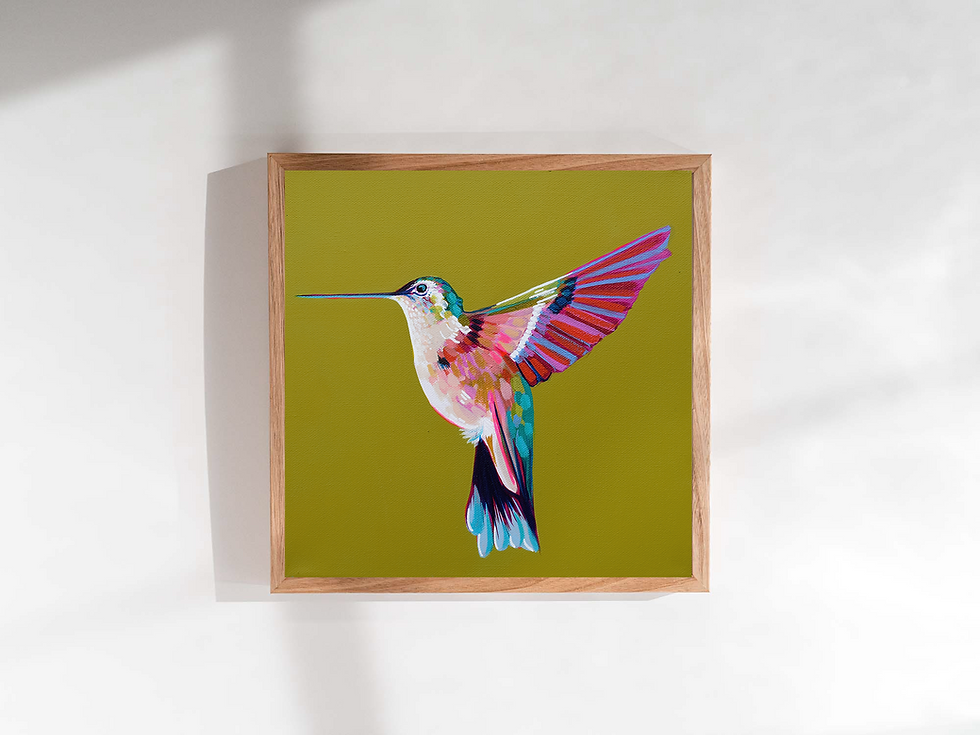 Thumbnail: Hummingbird Print