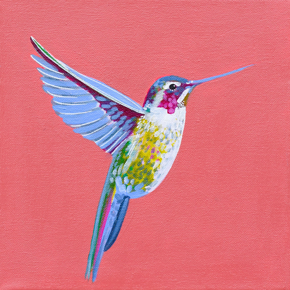 Thumbnail: 8x8 Hummingbird Commission