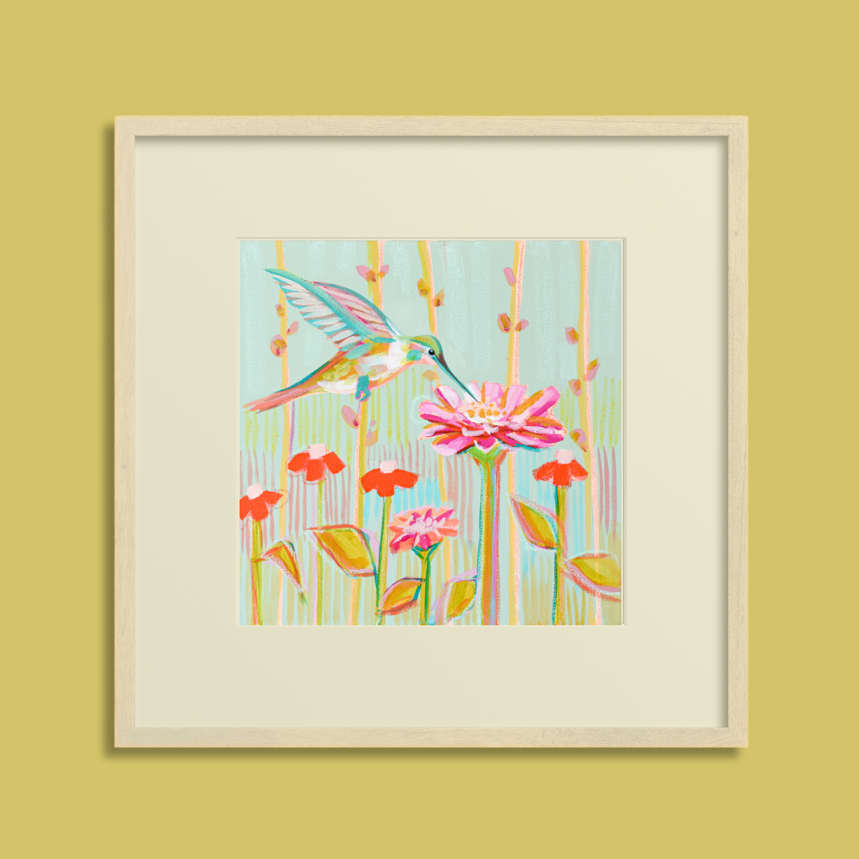 Birds in Bloom Print