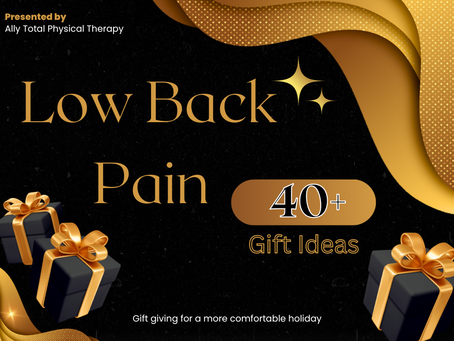 Gift Guide: Low Back Pain Edition