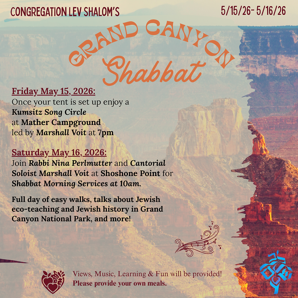 Grand Canyon Shabbat