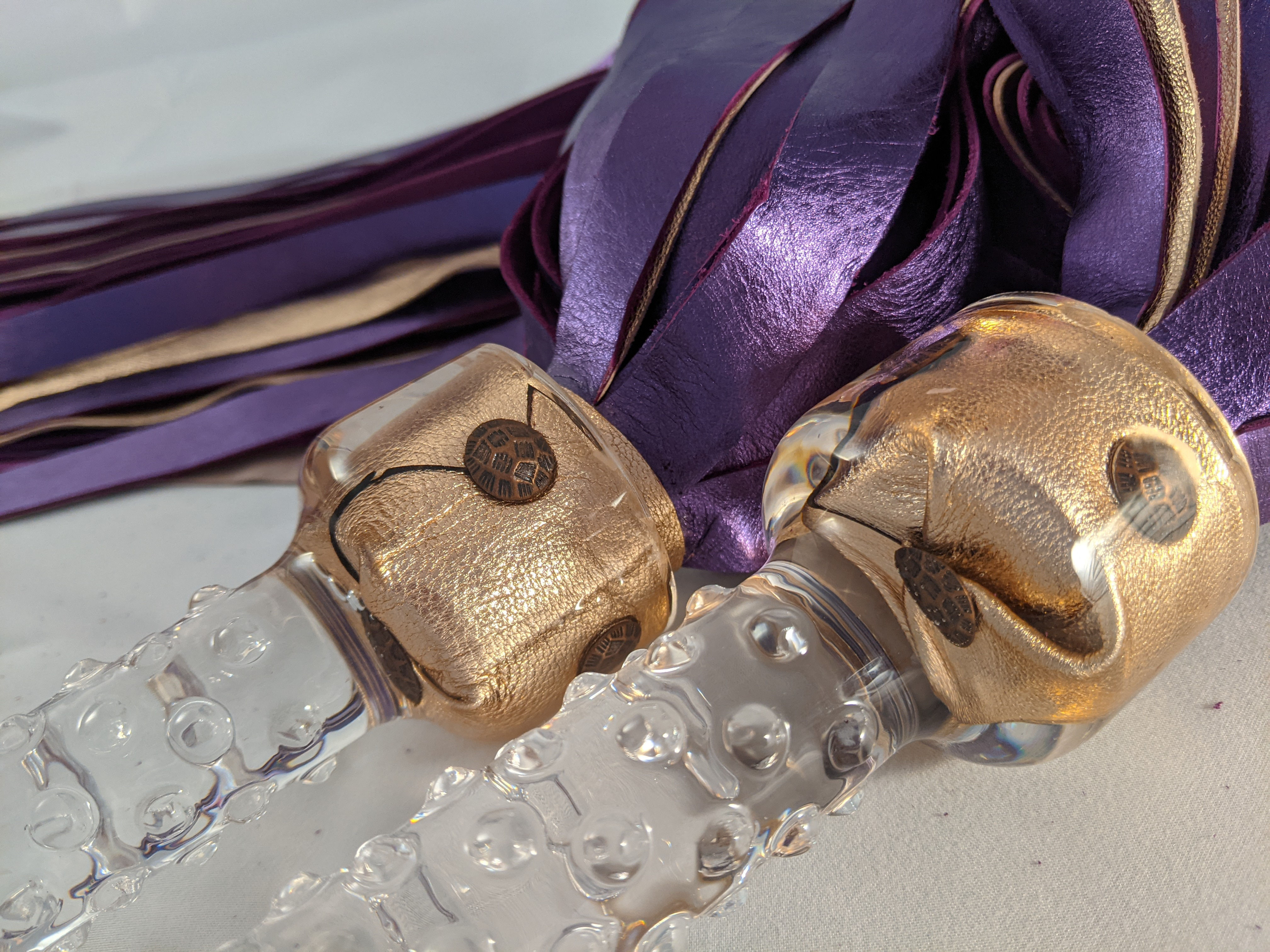 Michelle - Purple and Rose Gold