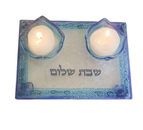Shabbat candlesticks