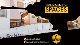 The Renov Team transforming living spaces with home remodels and renovations in Amarillo TX — quality craftsmanship and stunning results.