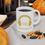 Thumbnail: SayIntentions.AI Gold Logo White Ceramic Mug,