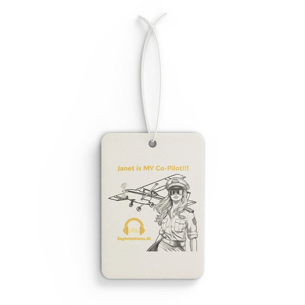 Thumbnail: "Janet is MY Co-Pilot" SimPit Air Freshener