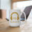 Thumbnail: SayIntentions.AI Gold Logo White Ceramic Mug,