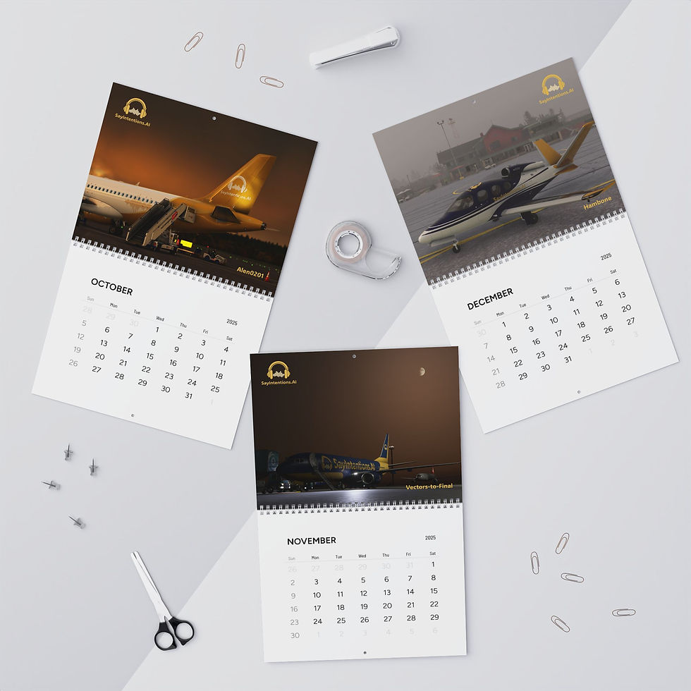  SayIntentions Shoot Your Shot Contest Wall Calendar 2025