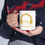Thumbnail: SayIntentions.AI Gold Logo White Ceramic Mug,