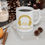Thumbnail: SayIntentions.AI Gold Logo White Ceramic Mug,