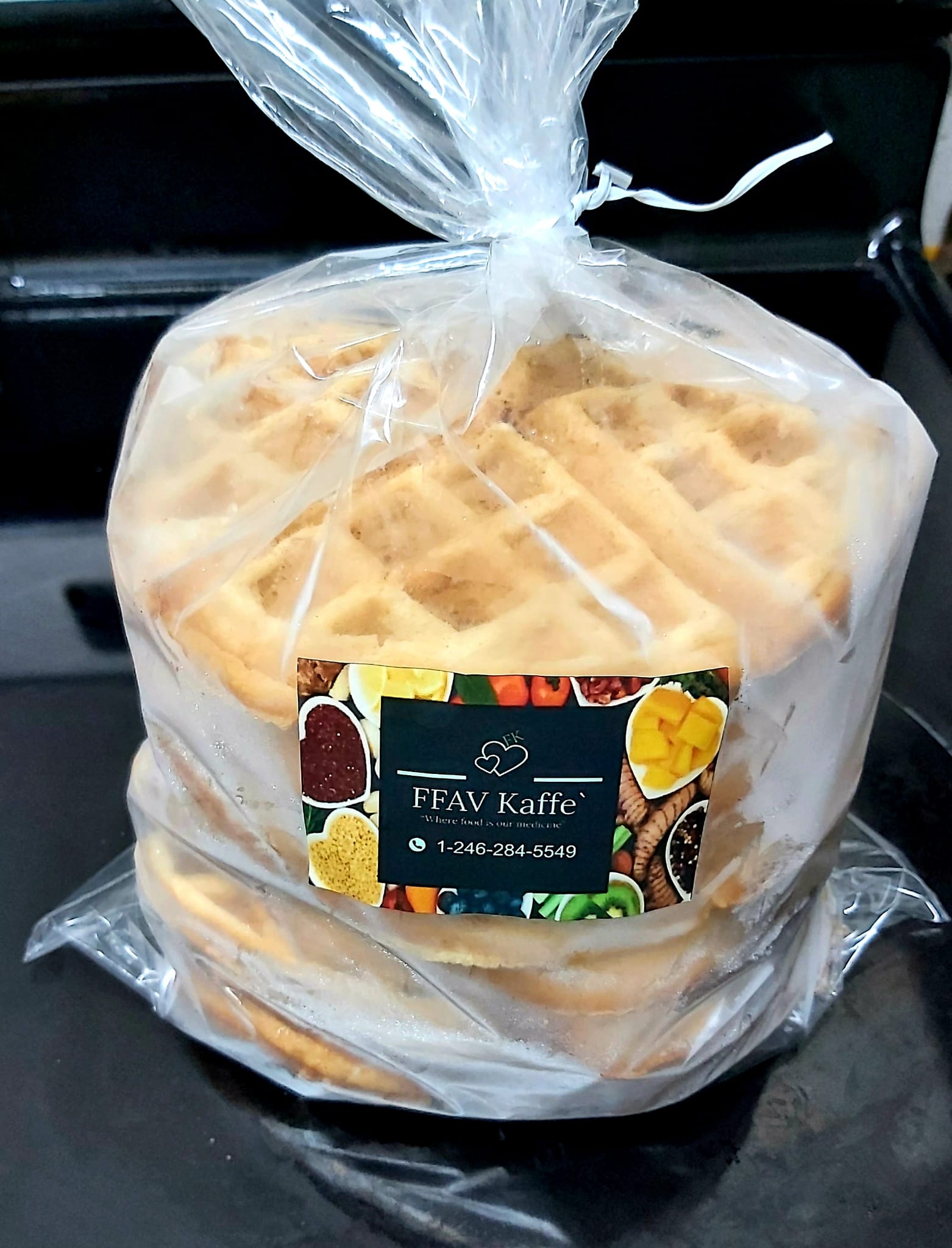 FFAV Wholegrain Belgian Waffles - Frozen
