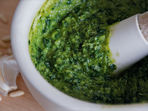 Homemade Genovese-Style Basil Pesto