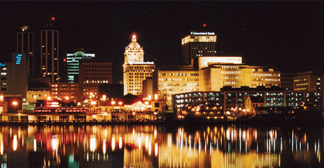 Peoria at night