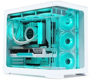 Moonlight White Gamers Case with Neon Lights.jpg