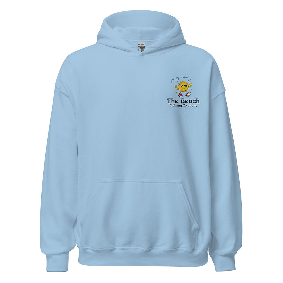 Thumbnail: Stay Cool Sunshine TBCC Pocket Logo Embroidered Hoodie