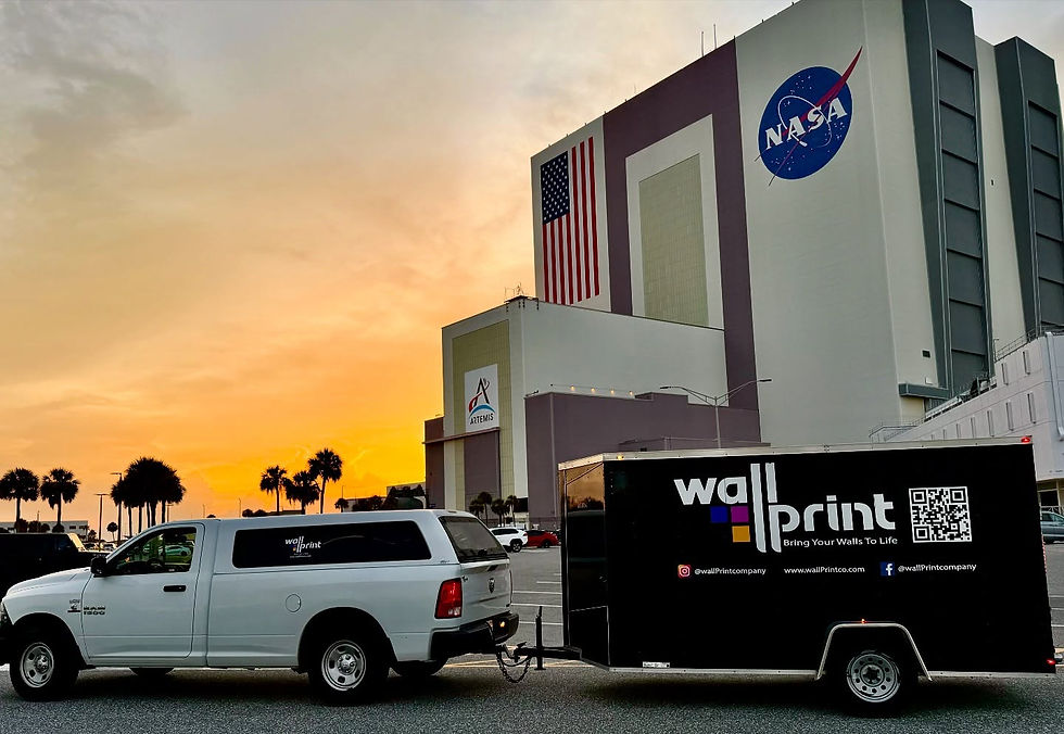 wallPrint Soars to New Heights as Official Vendor for NASA and Kennedy Space Center