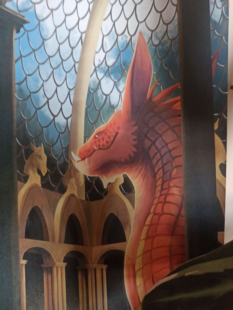 Miniature : Le dragon rêve (A4)