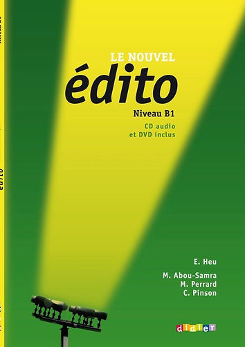 Le nouvel Edito B1 - Livre + didierfle.app