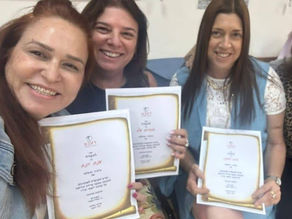 מסיבת הסיום של קורס המתנדבים של דאנא