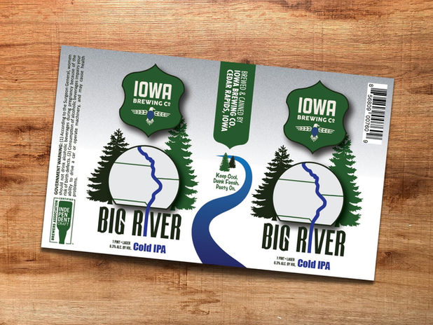 Brewery Beer Label Graphic Design
