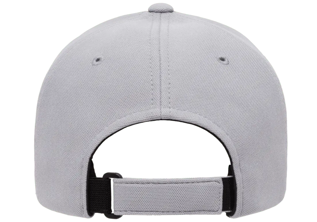 110 Cool & Dry Mini Pique Baseball Cap - Navy, Moisture Wicking & Showerproof, One Size Adjustable - View #10