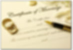 certificate of marriage from legal wedding officiant in nyc