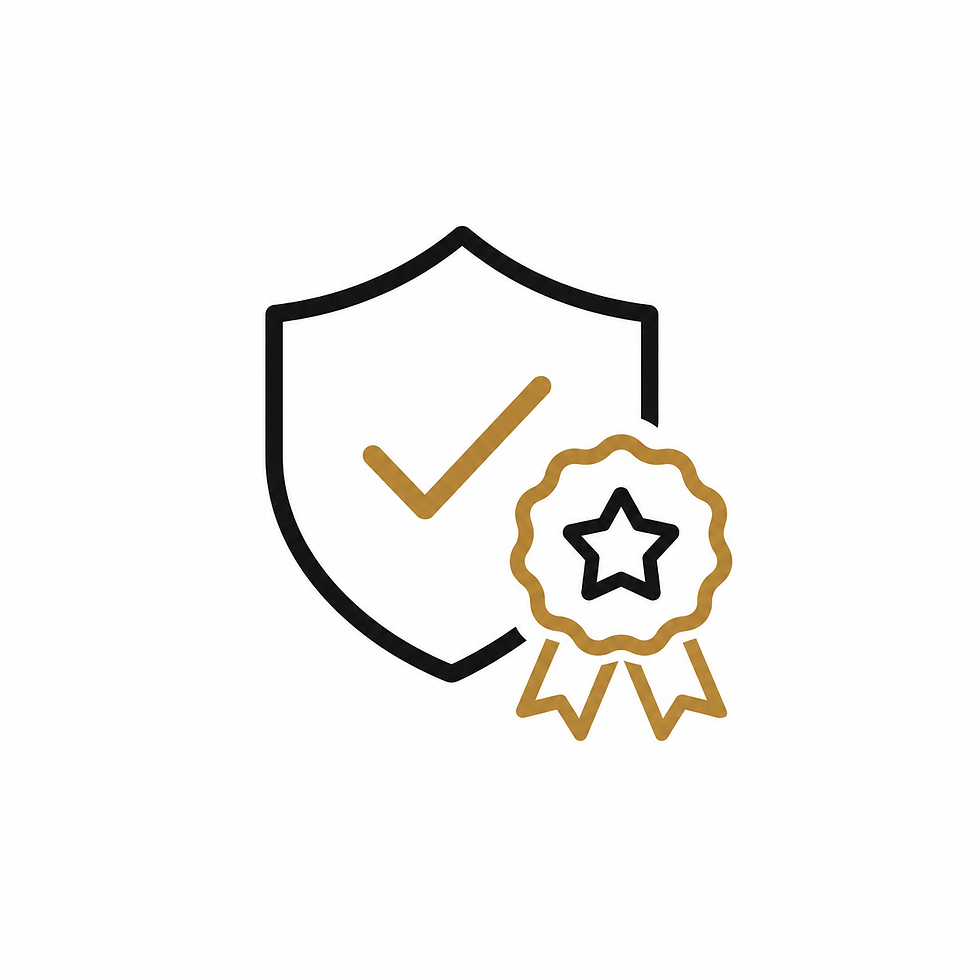 Icona scudo: garanzia e certificazioni KORWIN.