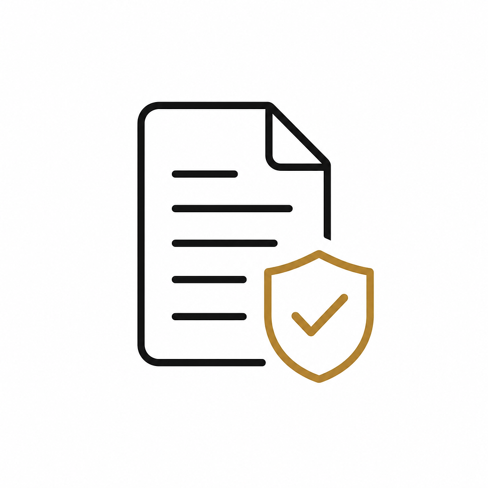 Icona documento: documentazione sempre disponibile.