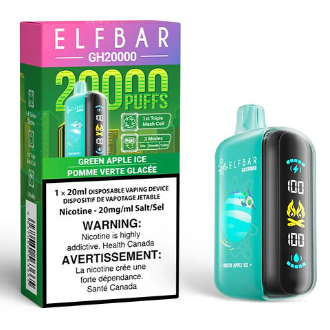 ELFBAR GH20K - Green Apple Ice