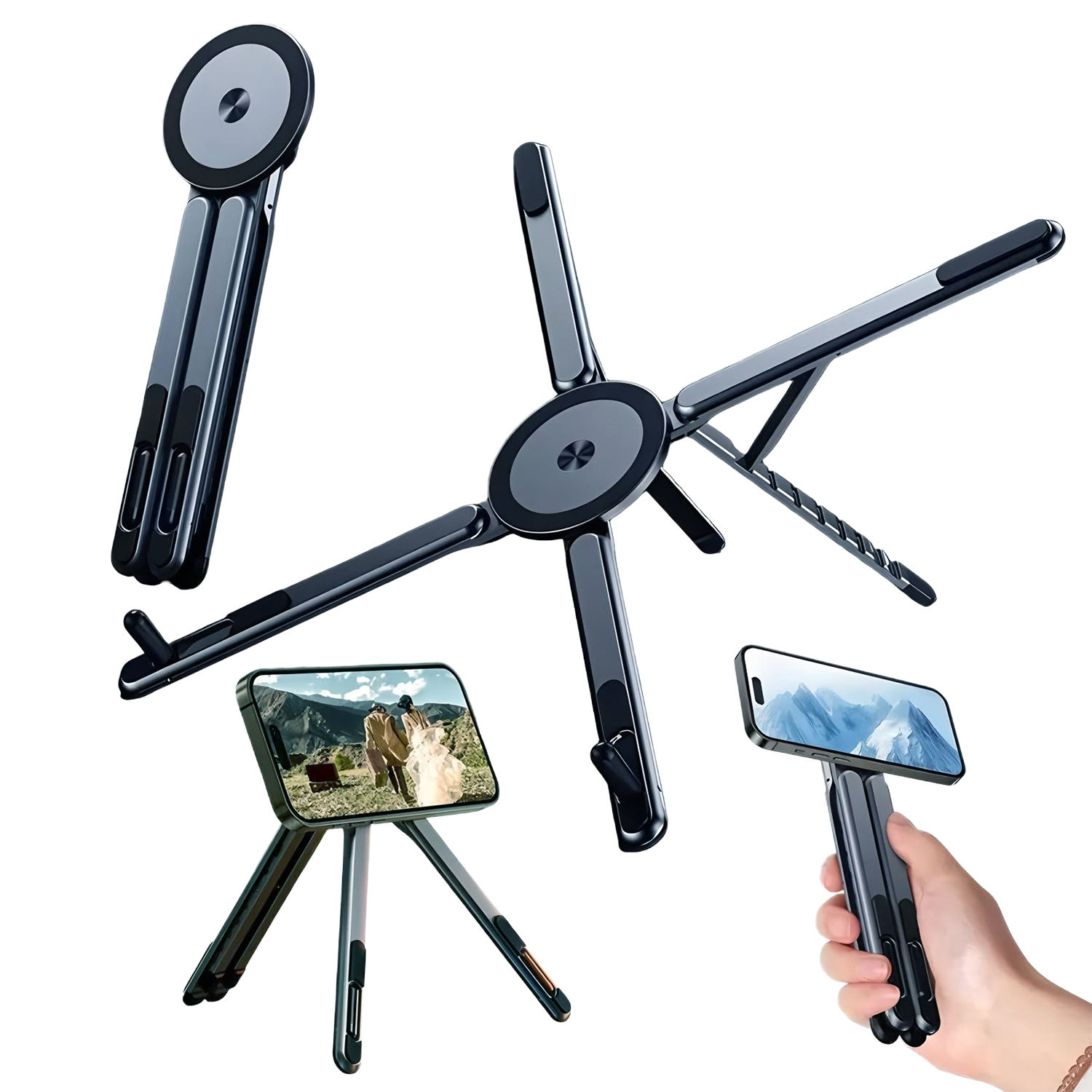 Foldable Magnetic Laptop Stand
