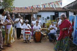 Samba de Roda no Terreiro Mãe De Deu