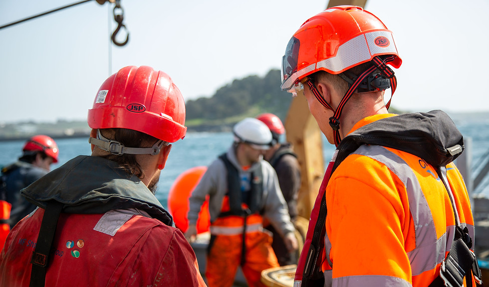 Team training with grab