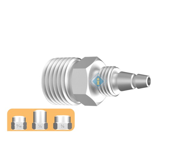  ADAPTADOR FILTRO 1/2 C/ SAIDA MANGUEIRA 1/4